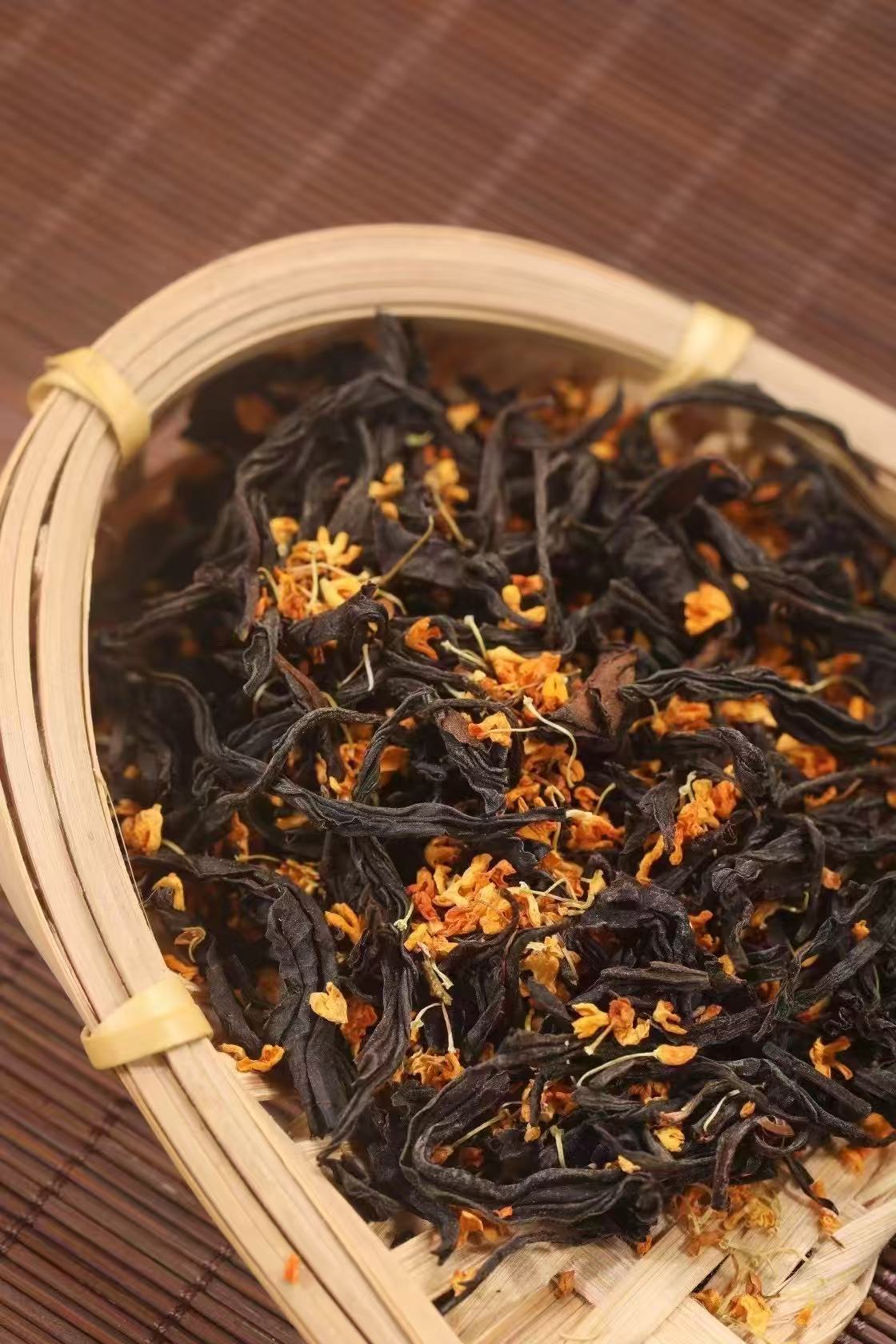 wild osmanthus ancient tree red tea wild osmanthus ancient tree red tea