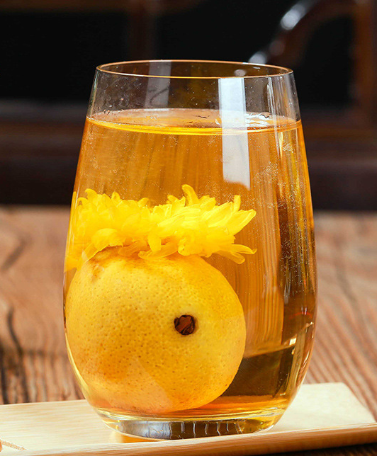 lemon & chrysanthemum ancient tree red tea