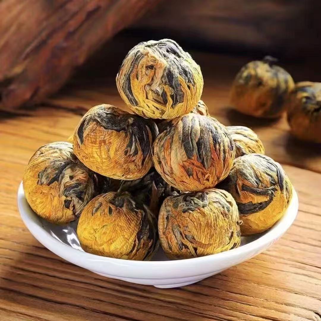 dian hong chrysanthemum tea ball dian hong chrysanthemum tea ball