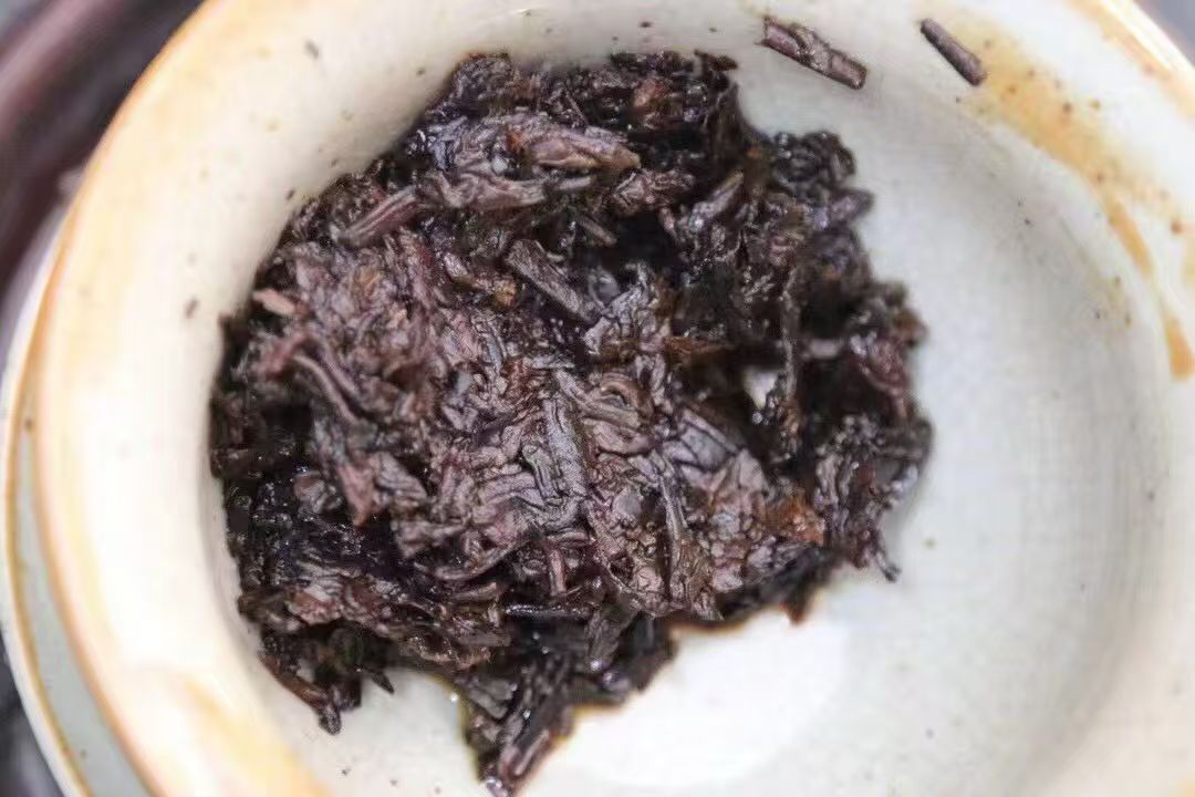 1990 "yuan" brand antique palace ripe puerh tea